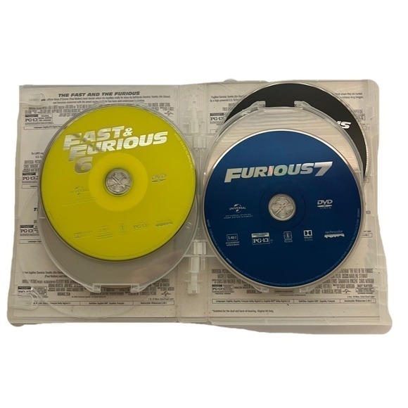 Fast & Furious 8-Movie Collection Not Rated Pre-Owned - Picture 6 of 7
